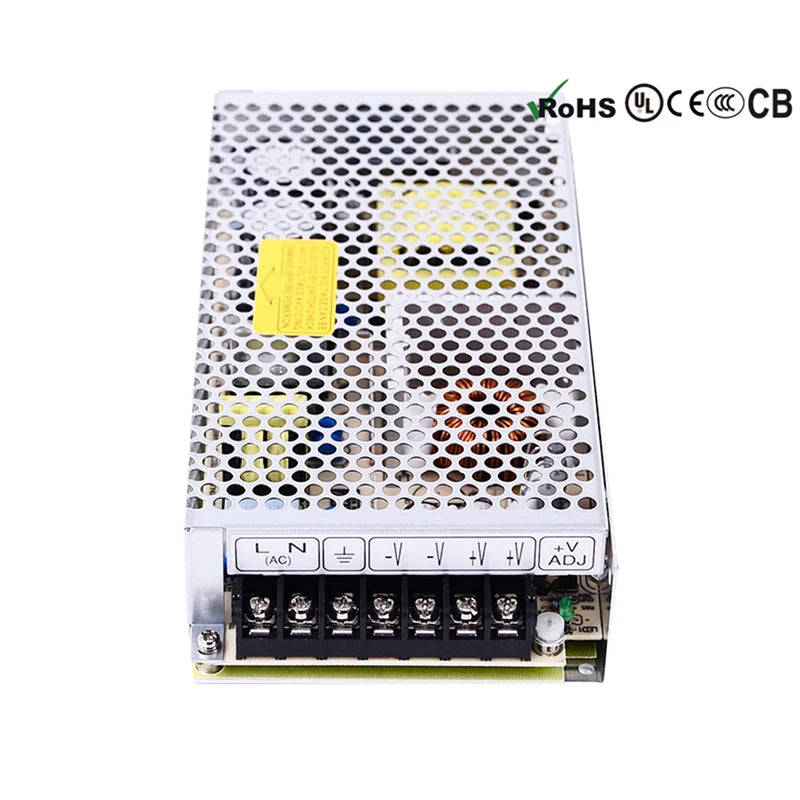 Mean Well RS-Series 150W Single Output Switching Power Supply (5, 12, 15, 24, 48)V