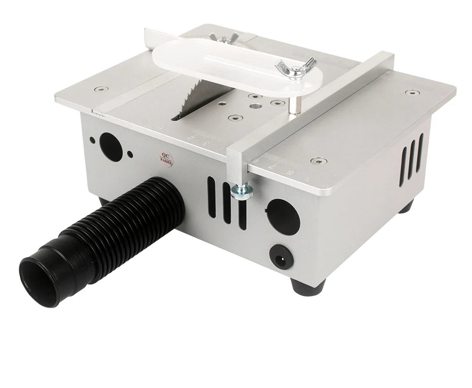 Mini Multifunctional Table Saw spindle motor DC12V-24V Liftable Saw Blade Bench Saw DIY Circular Saw Bench Lathe Cutter Machine