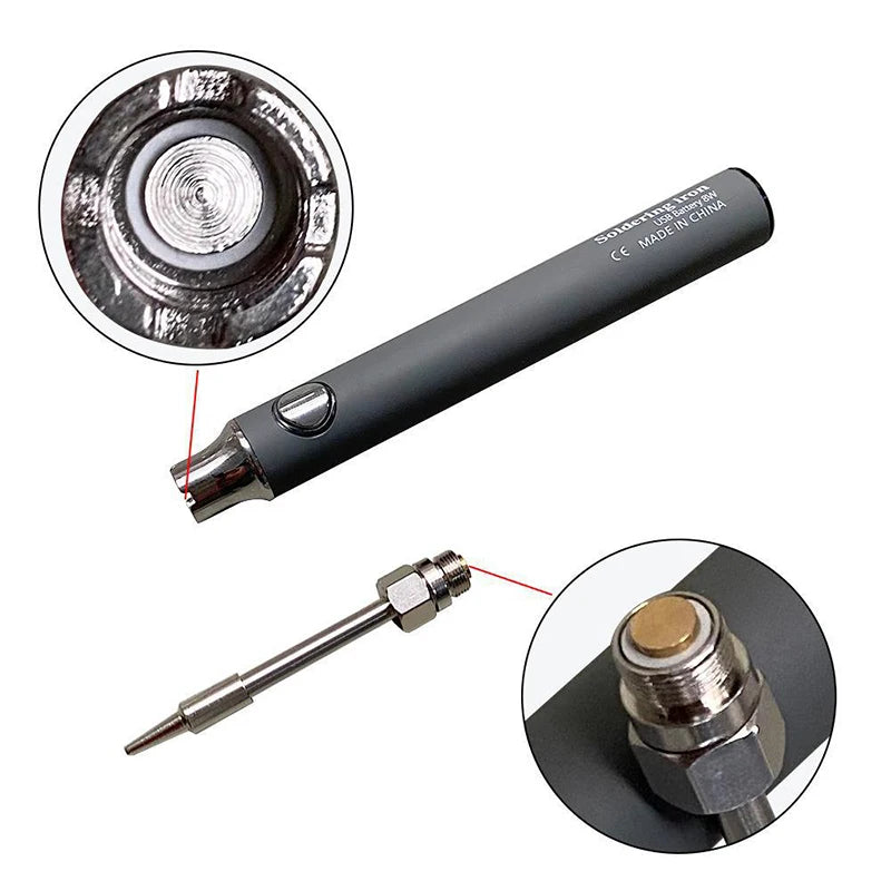 USB 5V Portable Micro Wireless Soldering Iron