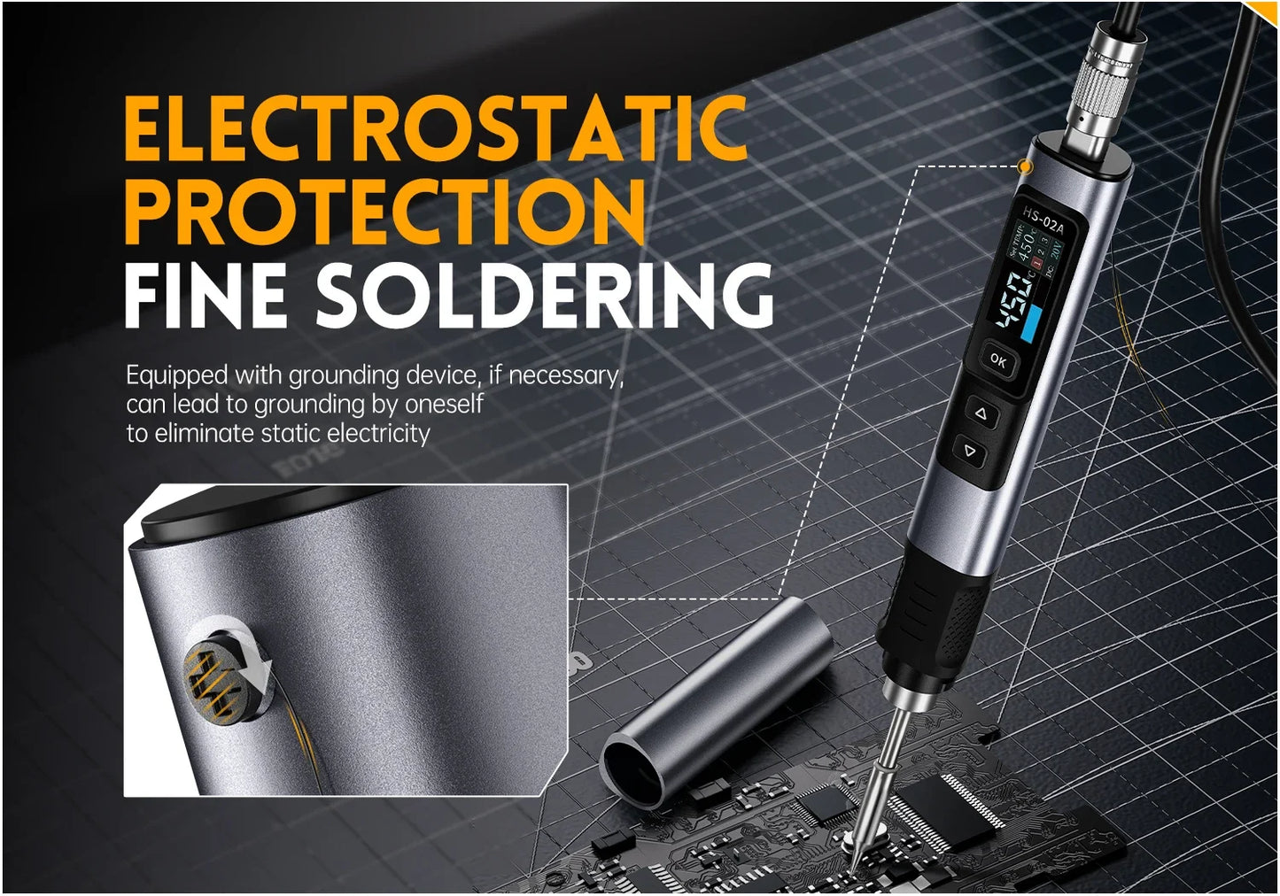 Smart Soldering Iron PD QC Solder Station
